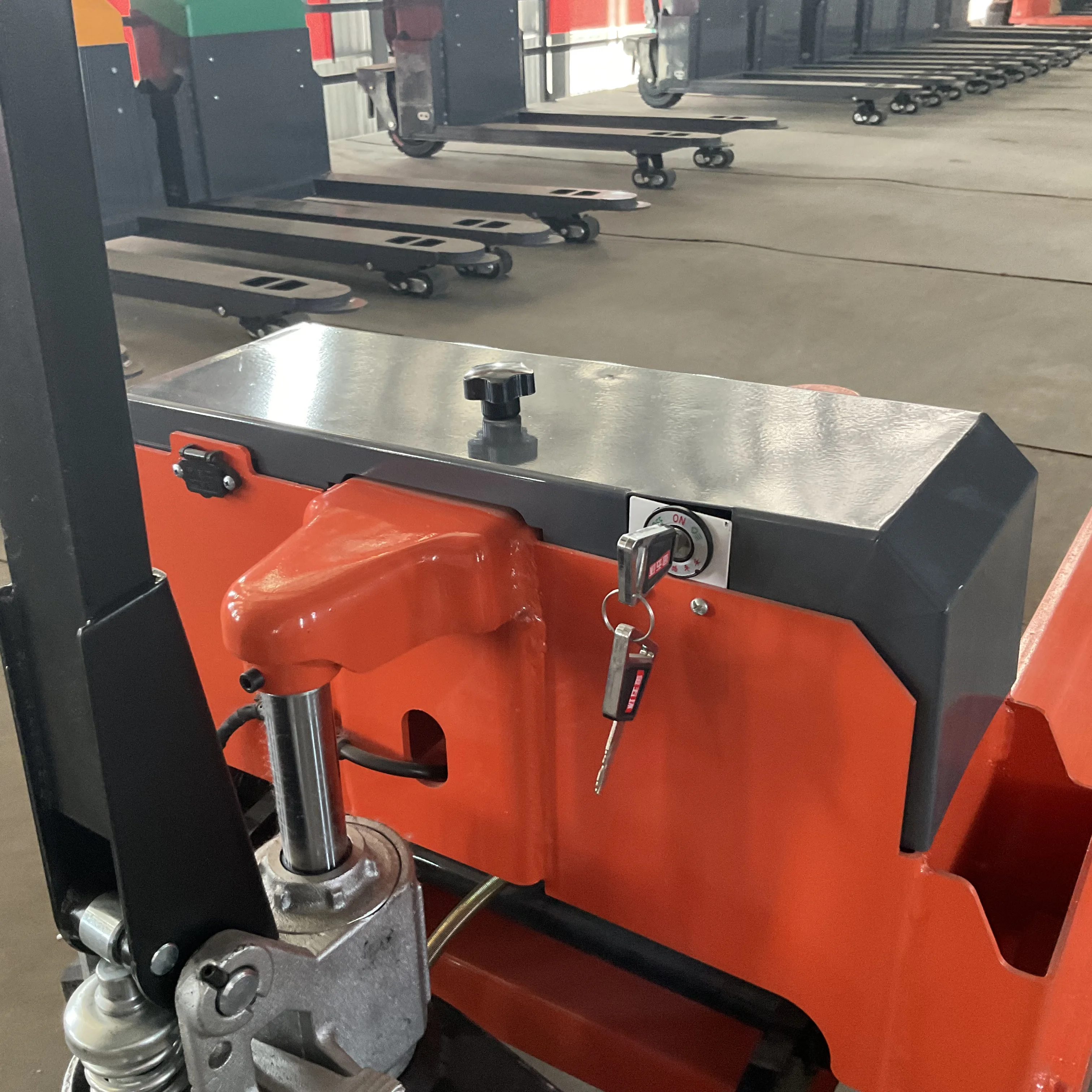 Stacking Truck Hand Stacker Full-Electric Lift Pallet Battery Electric Stacker Forklift for sale