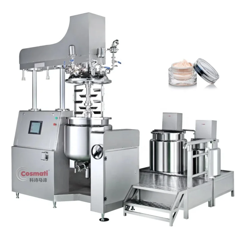Honey Creaming Viscous Homogenizing Liquid Business Manufacture Emulsifying Tank Mixing Machine Vacuum Mixer