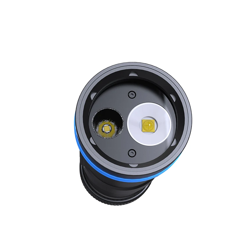 Xtar D36 5800II СВЕТОДИОДНЫЙ Алюминиевый Супер подводный дайвинг фонарик с функцией стробоскопической Функции Водонепроницаемый Дайвинг видео фонари