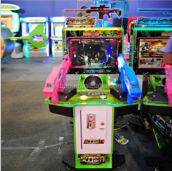 Dinibao hot and cheap gun shooting simulator ultra firepower 3 IN 1 arcade shooting game machines