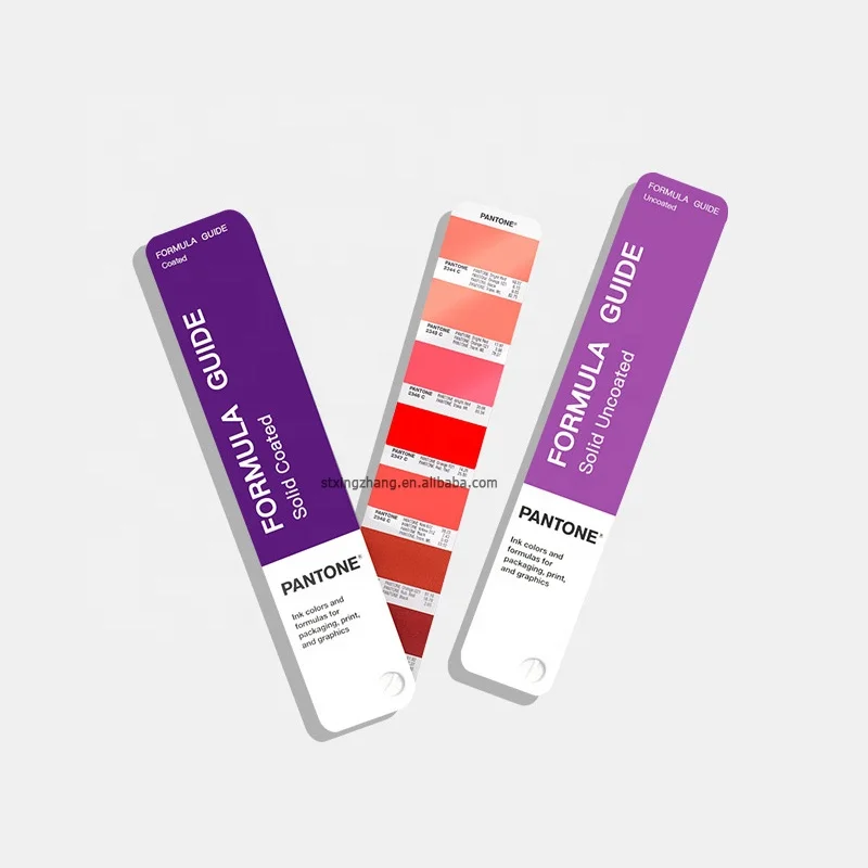 Цветовая карта PANTONE схема GP1601A формула руководство твердая книга без покрытия