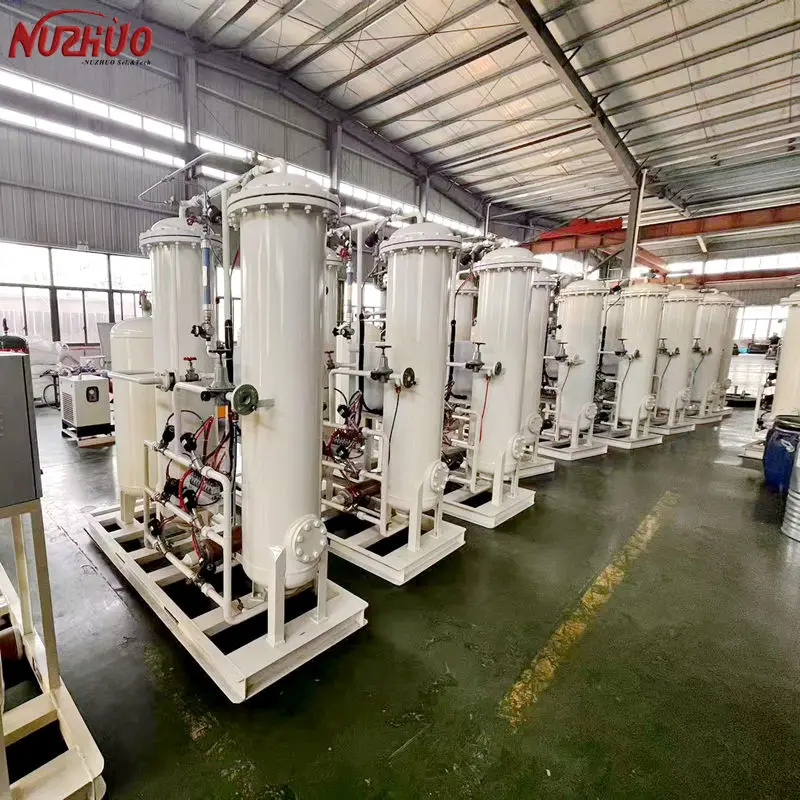NUZHUO Easy Operation O2 Generator For Industrial Oxygen Cylinder Refilling System Hot Selling O2 Plant