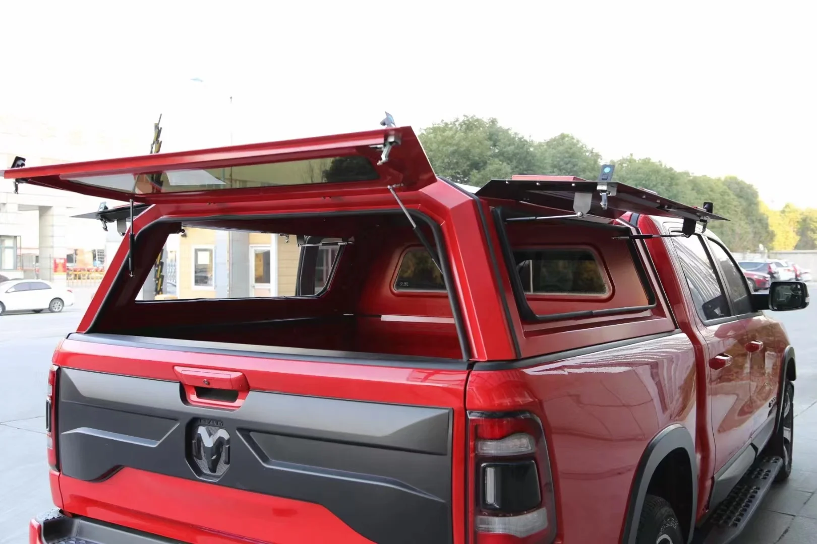 Lightweight Aluminium Alloy Hardtop Topper Camper Truck Canopy for  Tundra Hilux Tacoma F 150 Raptor ranger