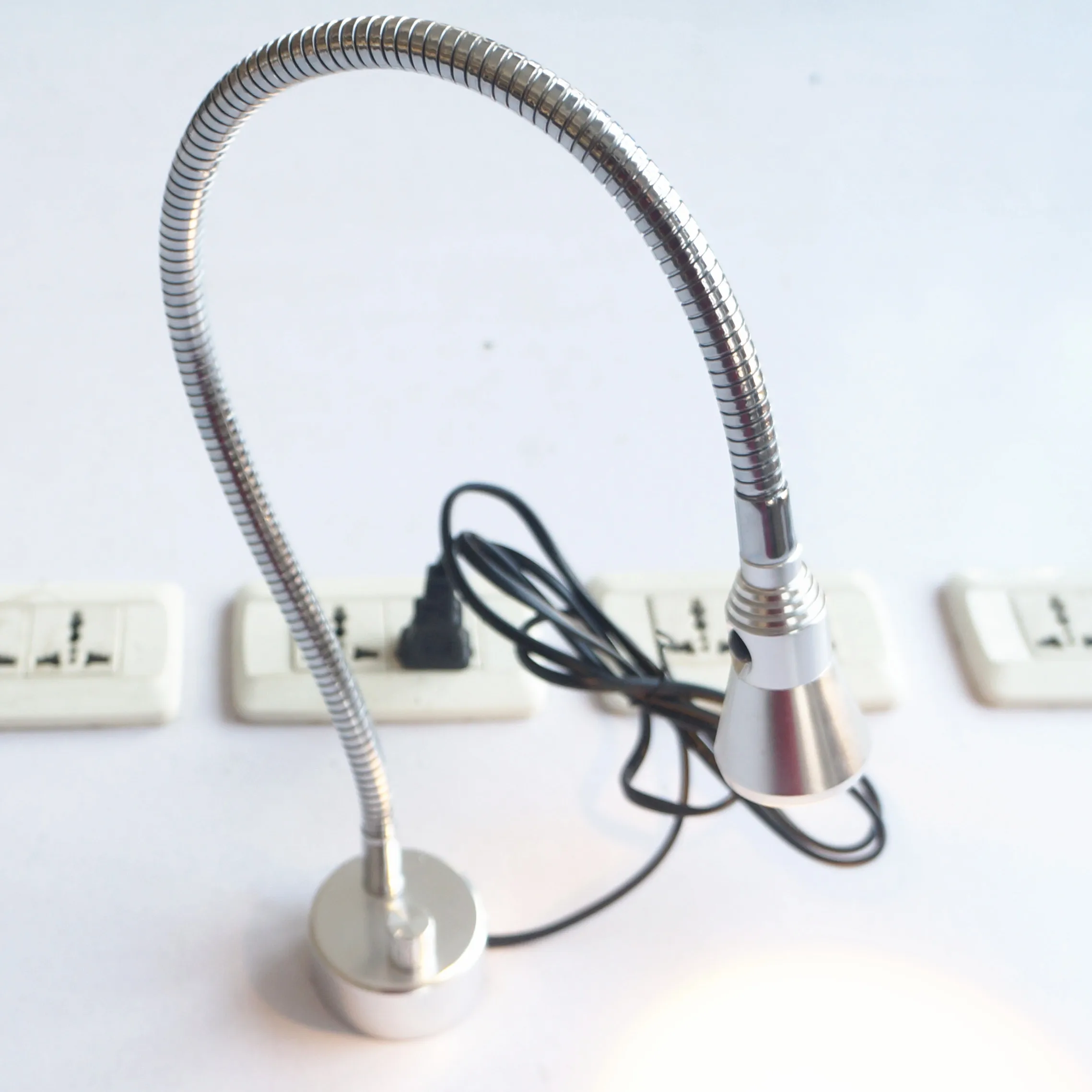 12v 24v flex arm led wall dimmer light