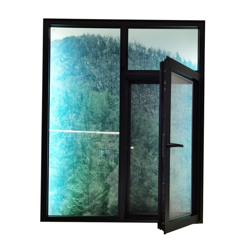 Minglei European standard high quality thermal break aluminium triple pane passive house windows