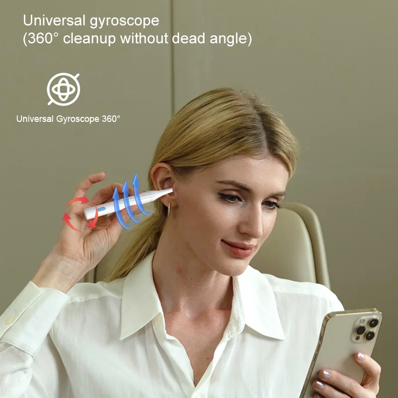 Manufacturer P4 Visual Ear Cleaner HD Earwax Cleaning WiFi Connection Support Cell Phone Tablet