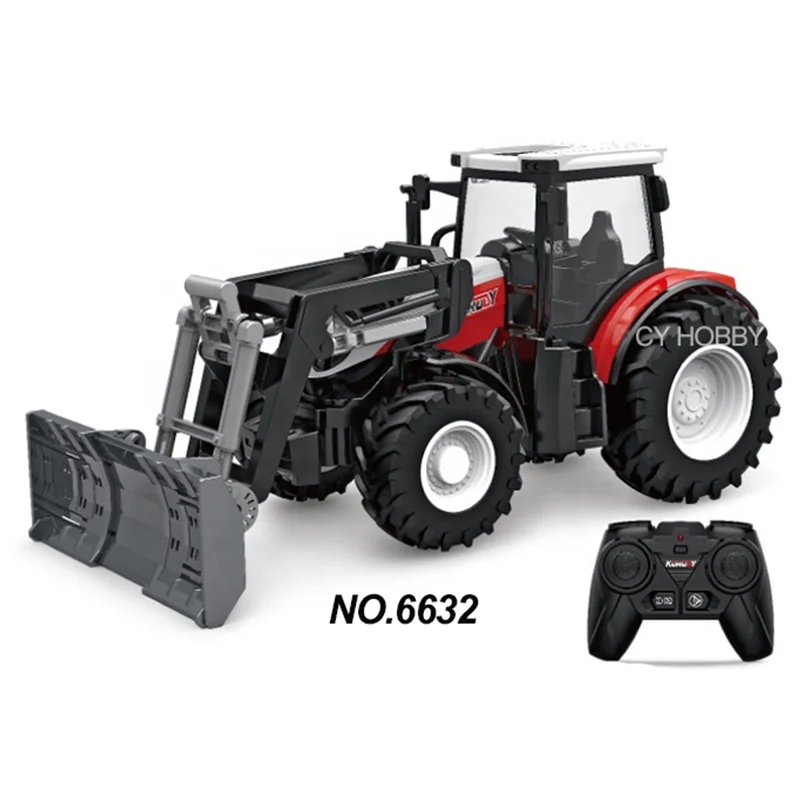 No.6631/No. 6632  hot selling RC farm trucks  1/24 2.4G 6CH Mini Remote control Farm tractor supply Toys for kids