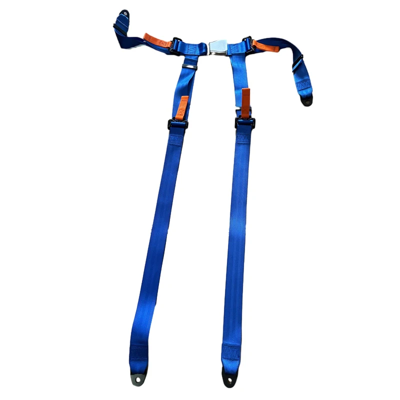 New Design Aircraft Buckle Racing Car 4-Point Seat Belt