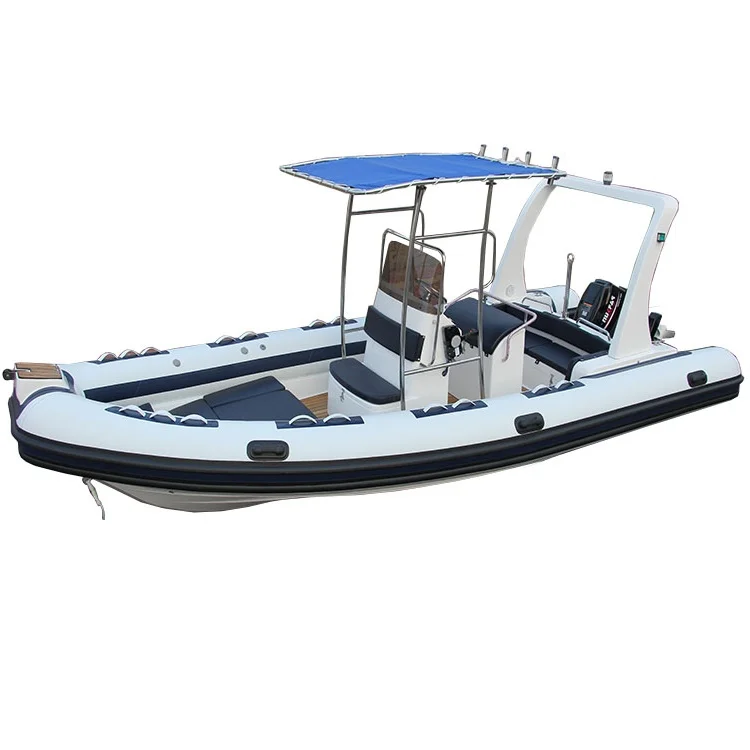 Goboat 6 8 м 23 фута Прямая продажа с фабрики 680 см длинная ребристая лодка надувная резиновая для продажи