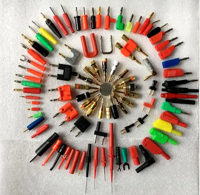 High voltage solder type copper 4mm banana female panel mount socket