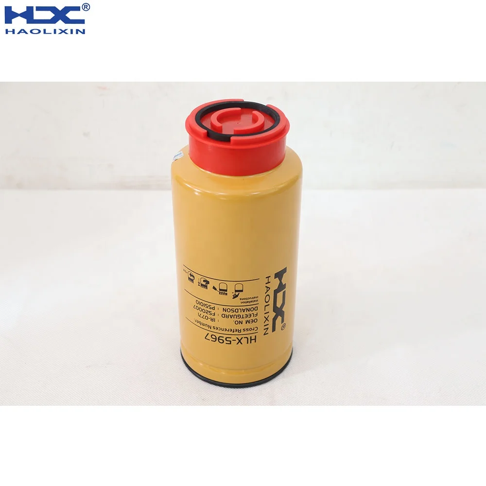 Запасные части двигателя P550900 P551010 FS20007 1R-0771 1R0771 326-1643 3261643 топливный сепаратор воды Spin-on фильтры