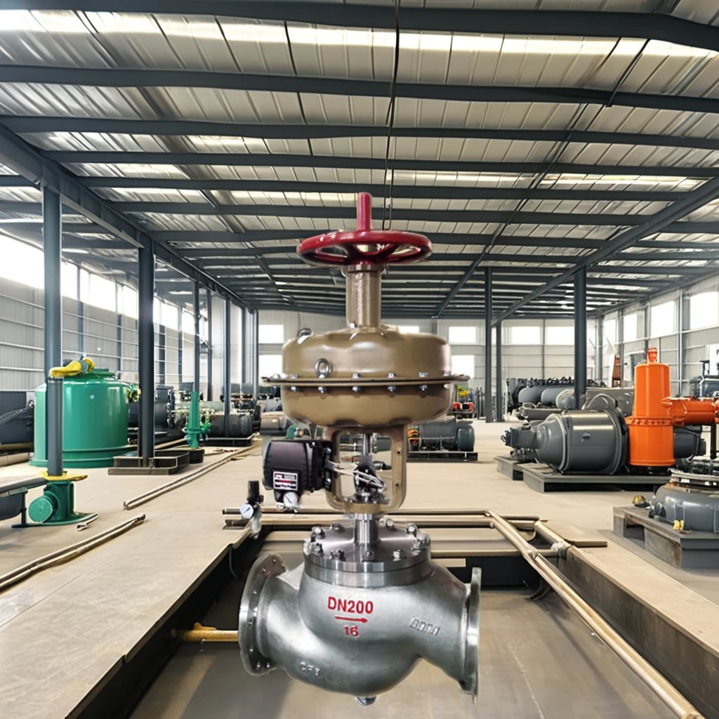 Pneumatic Safety Gas High Pressure Regulator Valve