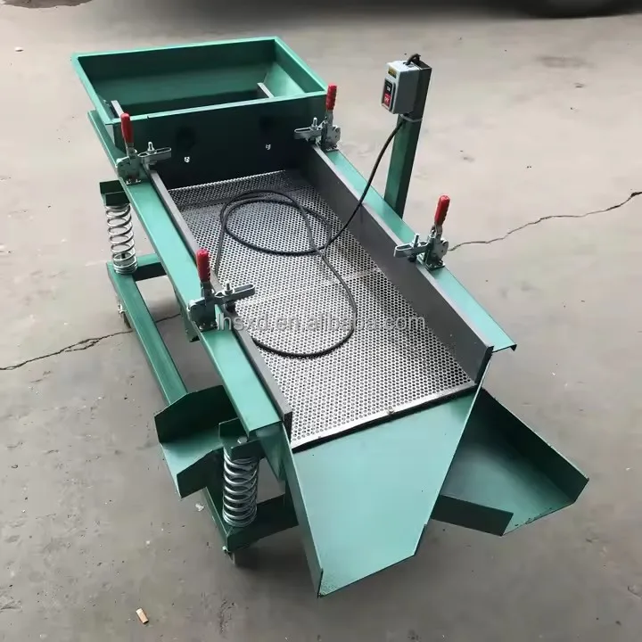 Linear vibration screening machine, small sand screening machine, powder screening machine