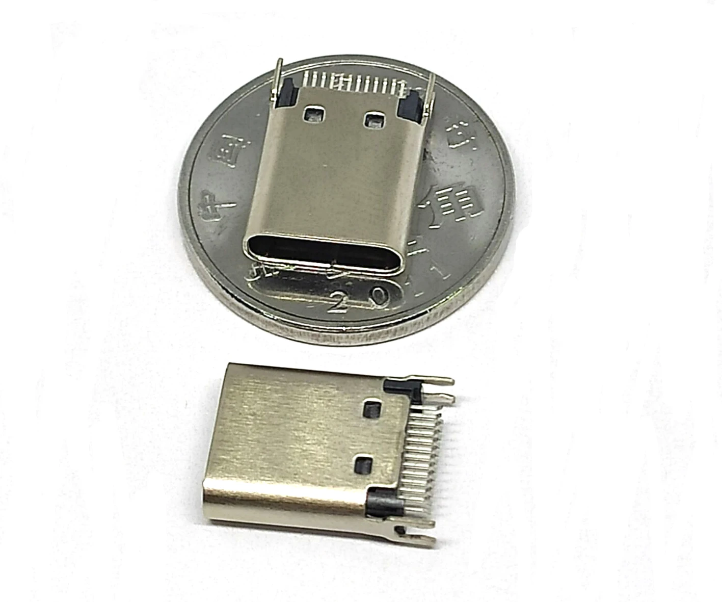 USB C 3.1 24 Circuits SMT Type Male USB Plug
