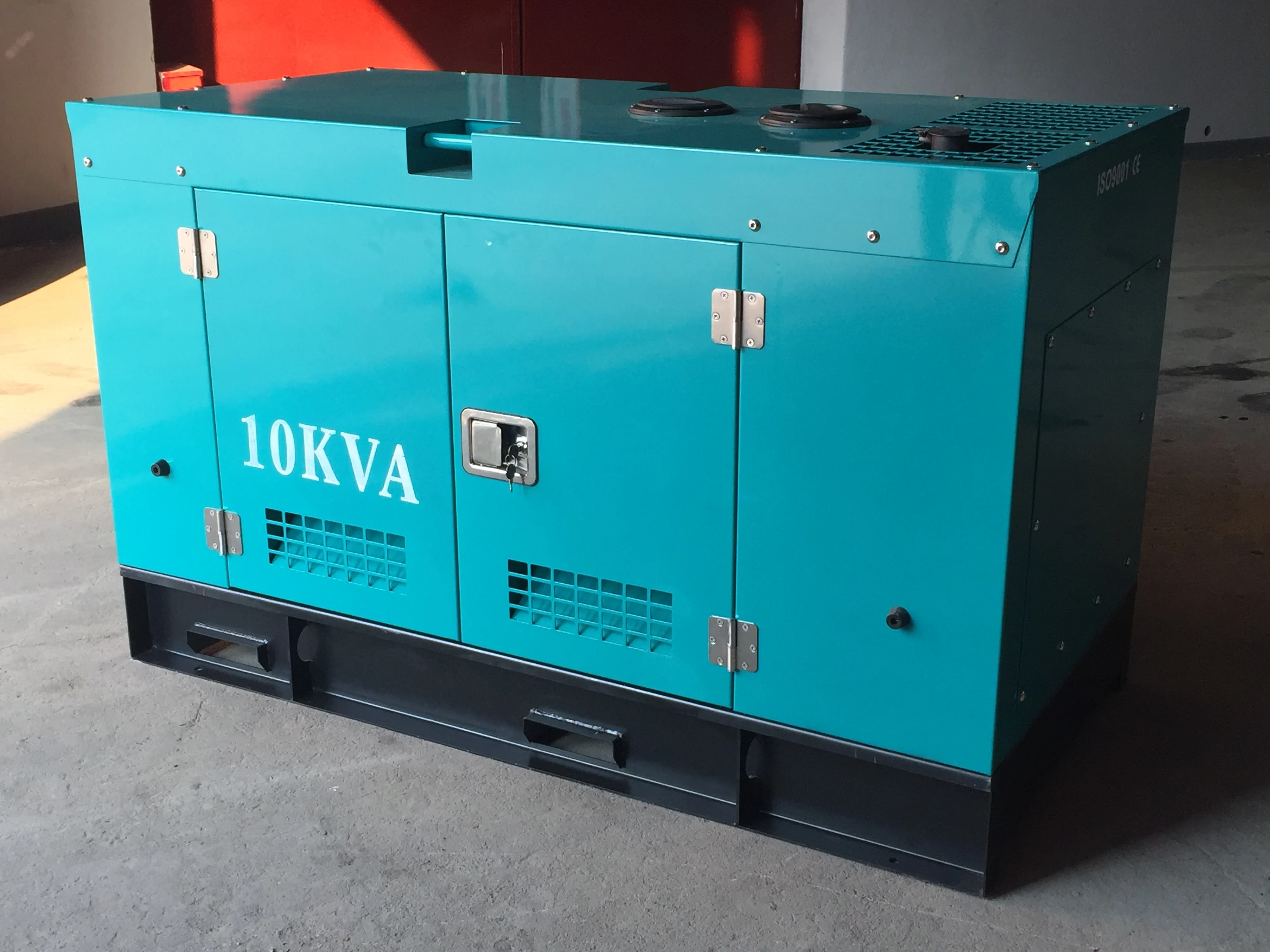 Hot sale water cooled 10kva single/three phase silent diesel generators 85kw 10 kva generators set