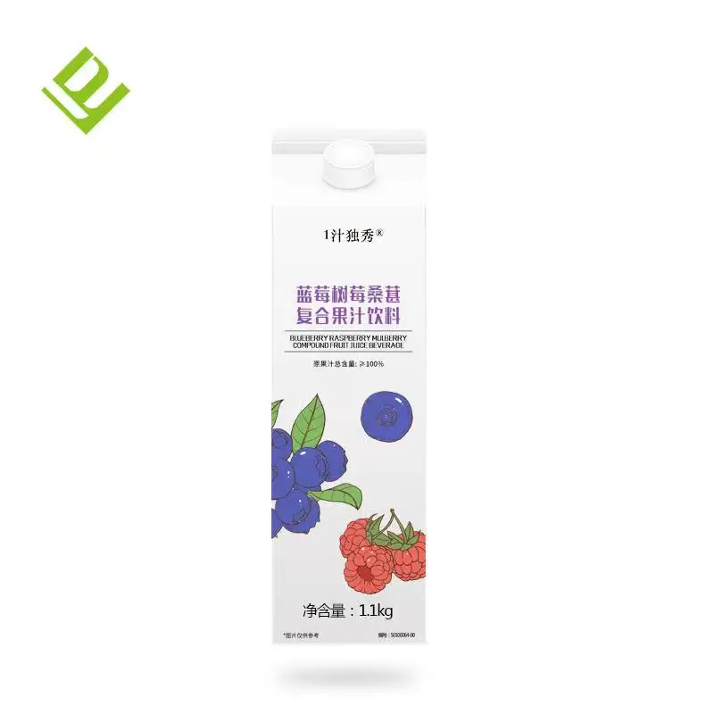 100% blueberry raspberry mulberry juice compound fruit juice beverage for bubble tea fruit tea shop