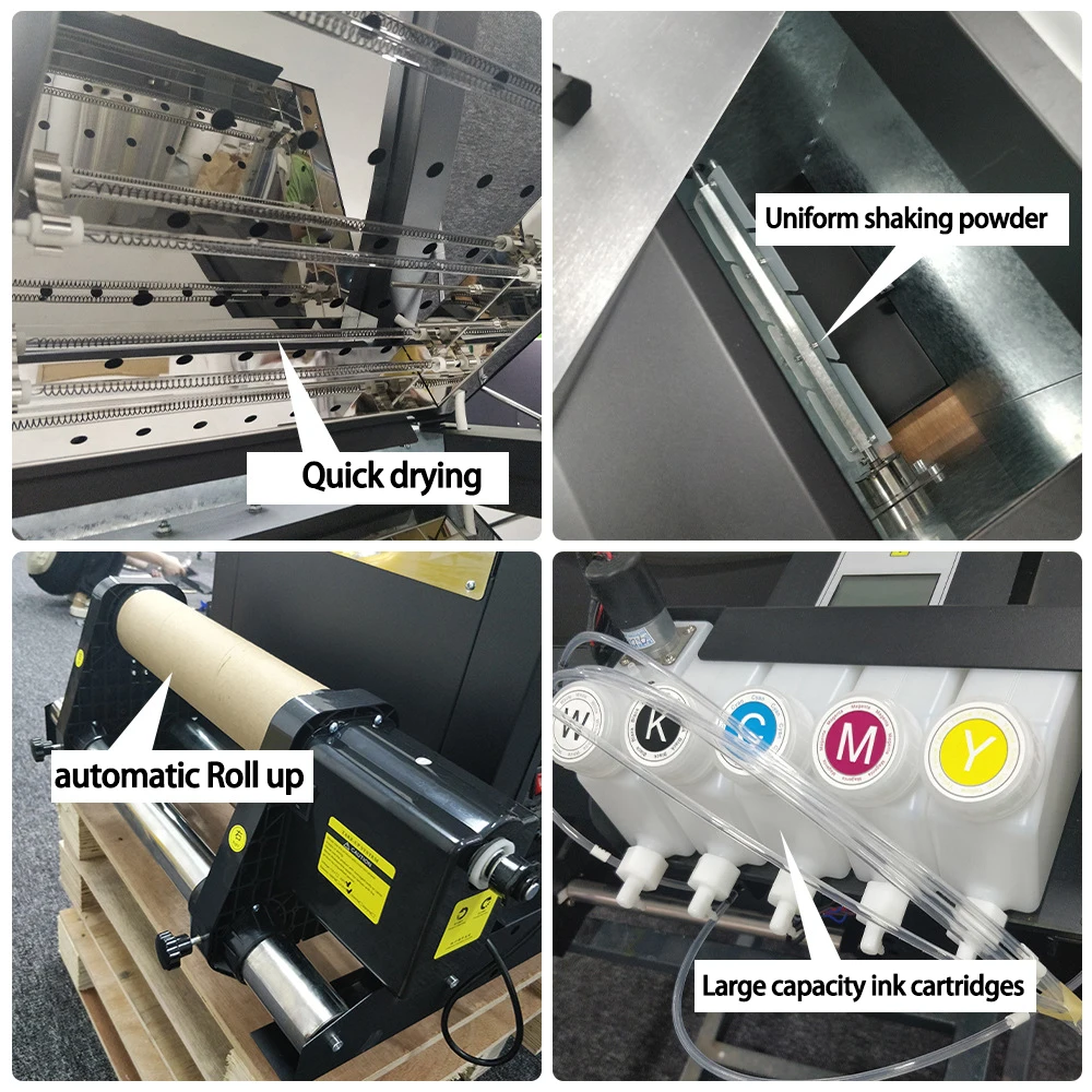 Cowint low price printer machine for t-shirt a3 dtf printer with xp600 and powder shaker dtf printer epson xp600