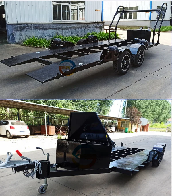 Heavy-duty C-Channel Frame and Cross-members Equipment Trailer Manufacturer