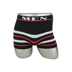 XIWEI Oem Custom Brand Seamless Mens Long Boxer Brief Mens Polyester Seamless Underwear