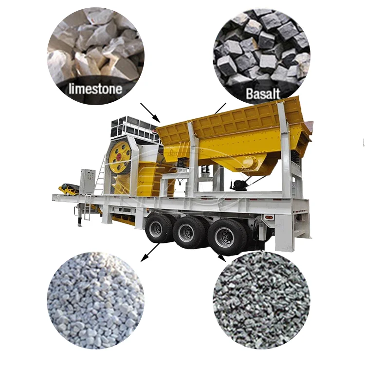 Granite Basalt Limestone Rock Crushing Plant 700X400 Jaw Crusher Mining Quarry Equipment