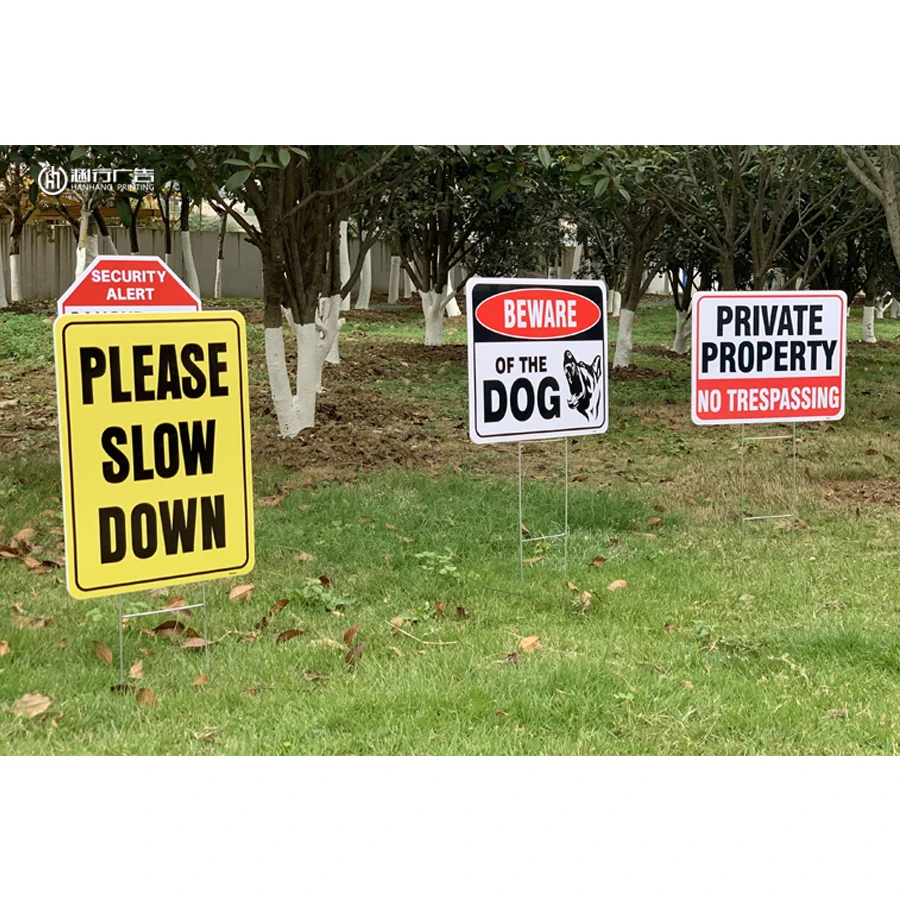 4mm fluted Corrugated PP plastic HOLLOW sheets Yard Signs, Lawn Signs, and Bandit Signs