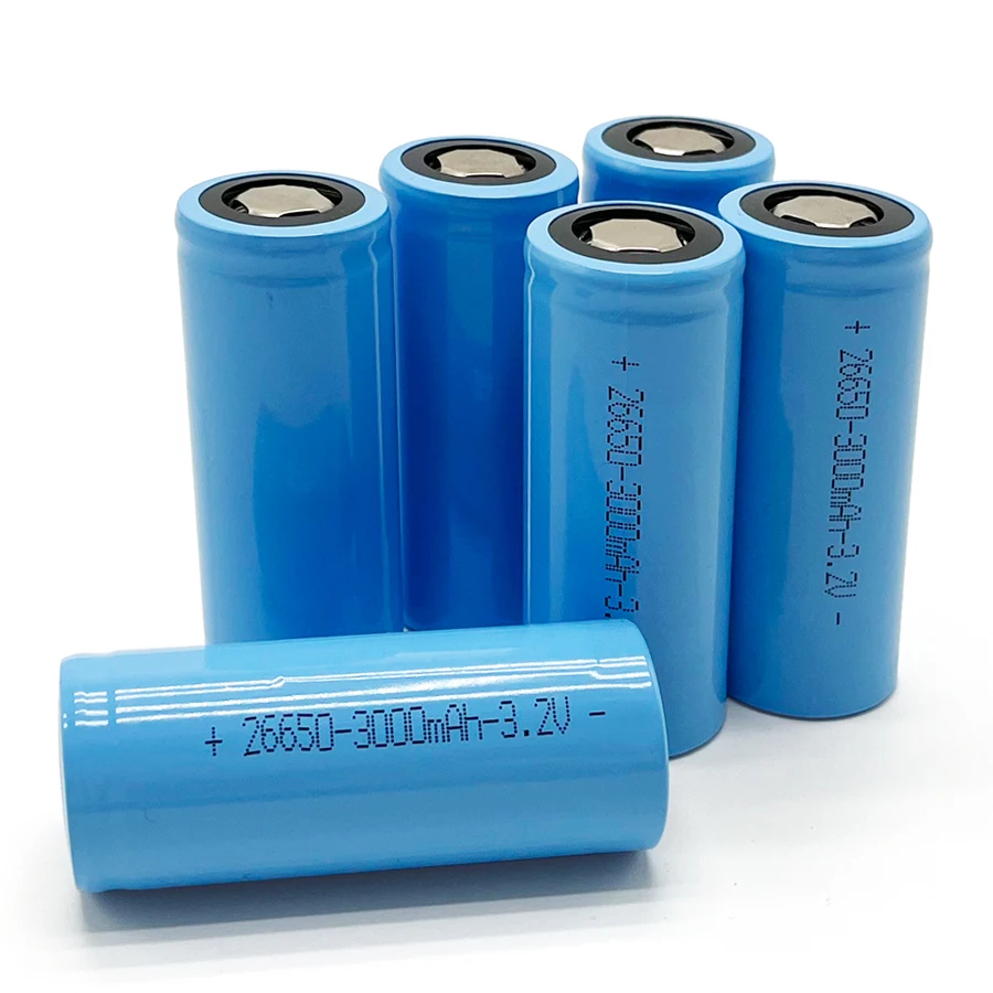 Lithium Ion 26650 Battery cell 3.2V 3000mAh 3ah Li-ion Rechargeable Batteries Battery Cell