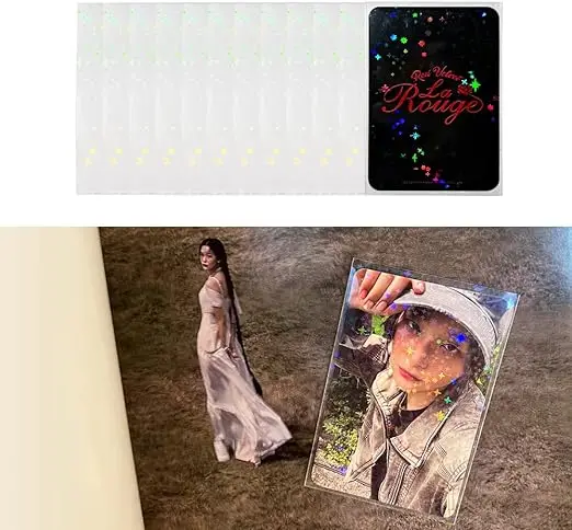 4 inch card sleeve customizable  clear transparent Card cover High quality Top Loader Plastic Card Holder for game  kpop