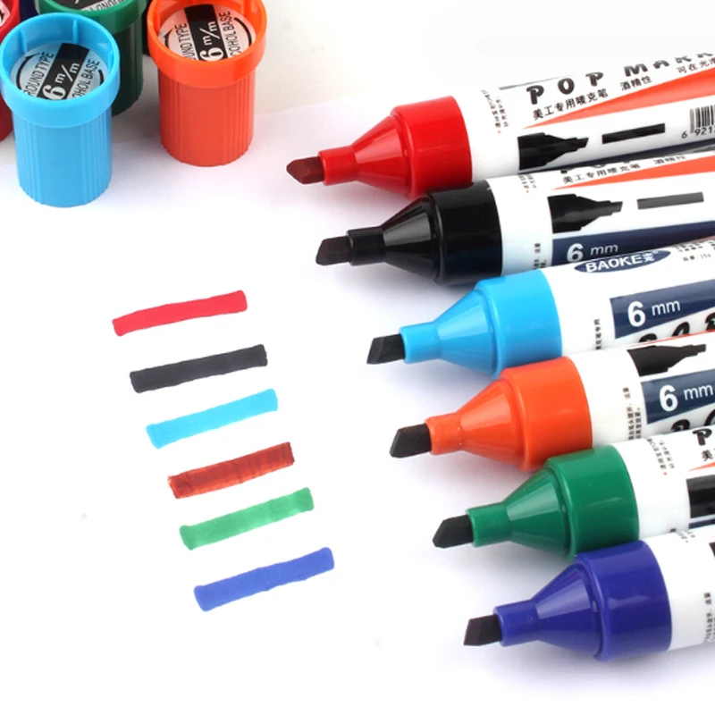 Jumbo Window Thick Car Chalkboard Markers for Kids Restaurant Blackboard Glass Bistro Car Paint Wet Erasable