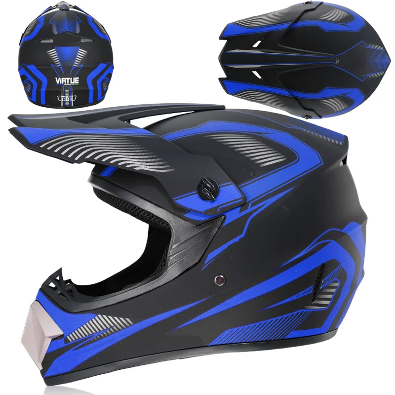 SUBO Motorcycle Helmets Dual Sport Flip Up Front Adventure FF324 Motorcycle Crash Helmet Uncovering Helmet