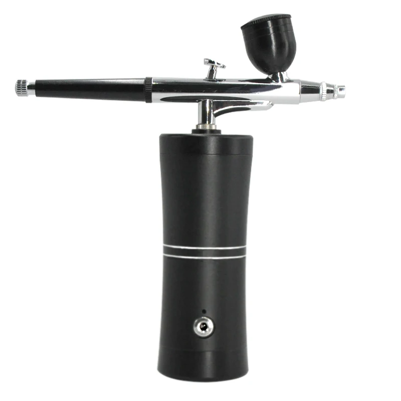 Nail Art Airbrush Stencils Tattoo Airbrush Foundation Makeup Mini Air Pump Airbrush Clothes Ink Oxgen Facial Spray Painting