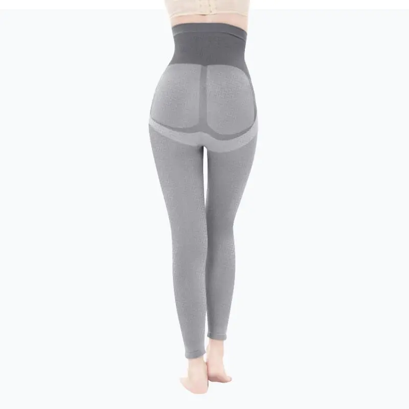 
Woman Functional Tourmaline Far Infrared Seamless Body Shaper Bamboo Slimming Yoga Pants 