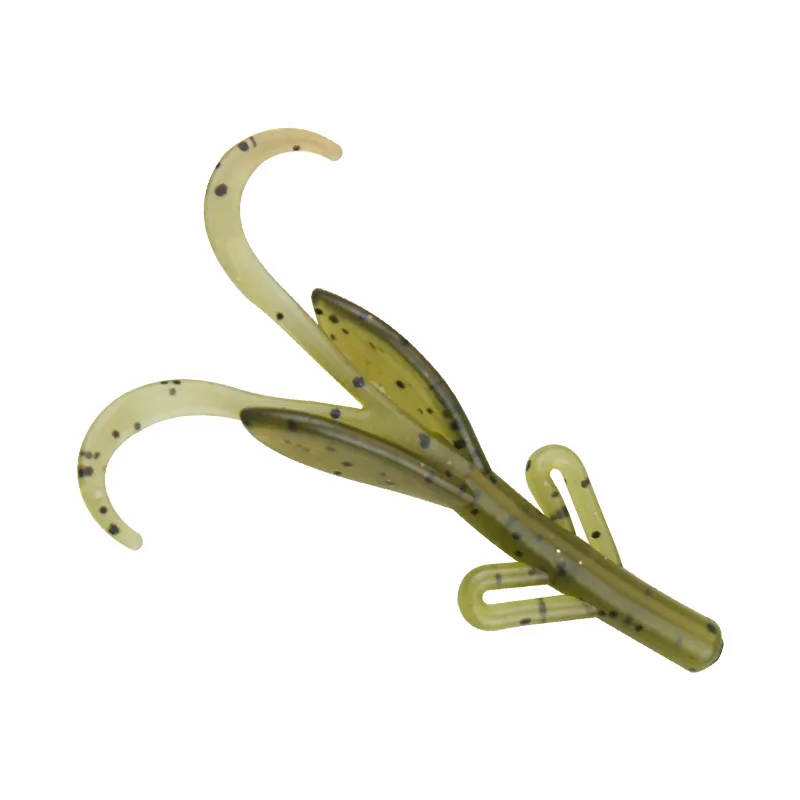 High Quality 7.5cm PVC Shrimp Soft Lure Bait for Freshwater and Sea Fishing Targets Tilapia in Rivers Lakes Saltwater