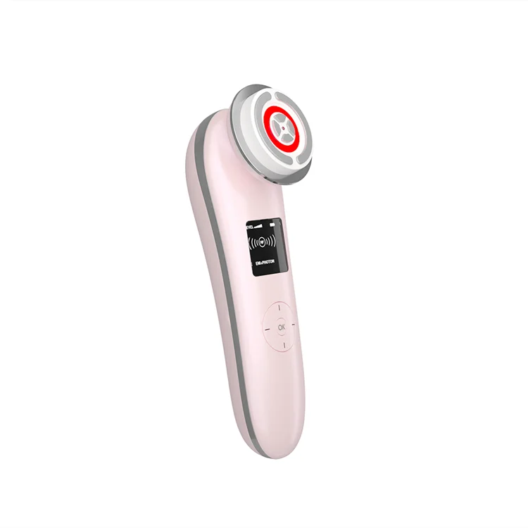 Face care rejuvenation machine electric hot cold facial beauty ultrasonic photon skin massager