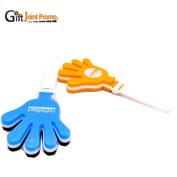 Cheap Giveaway Gifts Party Cheap Custom Imprinted Hand Clappers Hand Clapper with LOGO