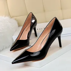 Sexy Fashion Club Heels 2022 New Trendy Women Lady High Heel Stiletto Pumps Shoe