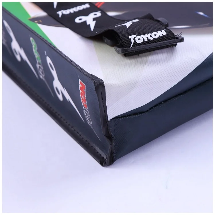 Sedex Factory lead free tote transfer signature swag Messenger Backpack comic-con book non woven backpack bag