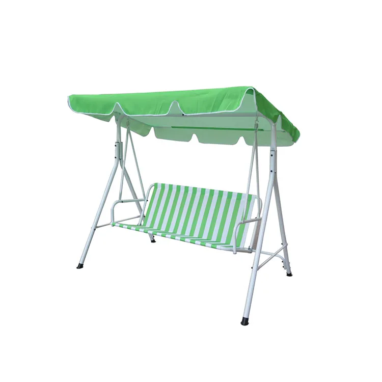 
HSQ01 Modern swing hanging outdoor customized metal outdoor 3 person patio swing for outdoor garden 