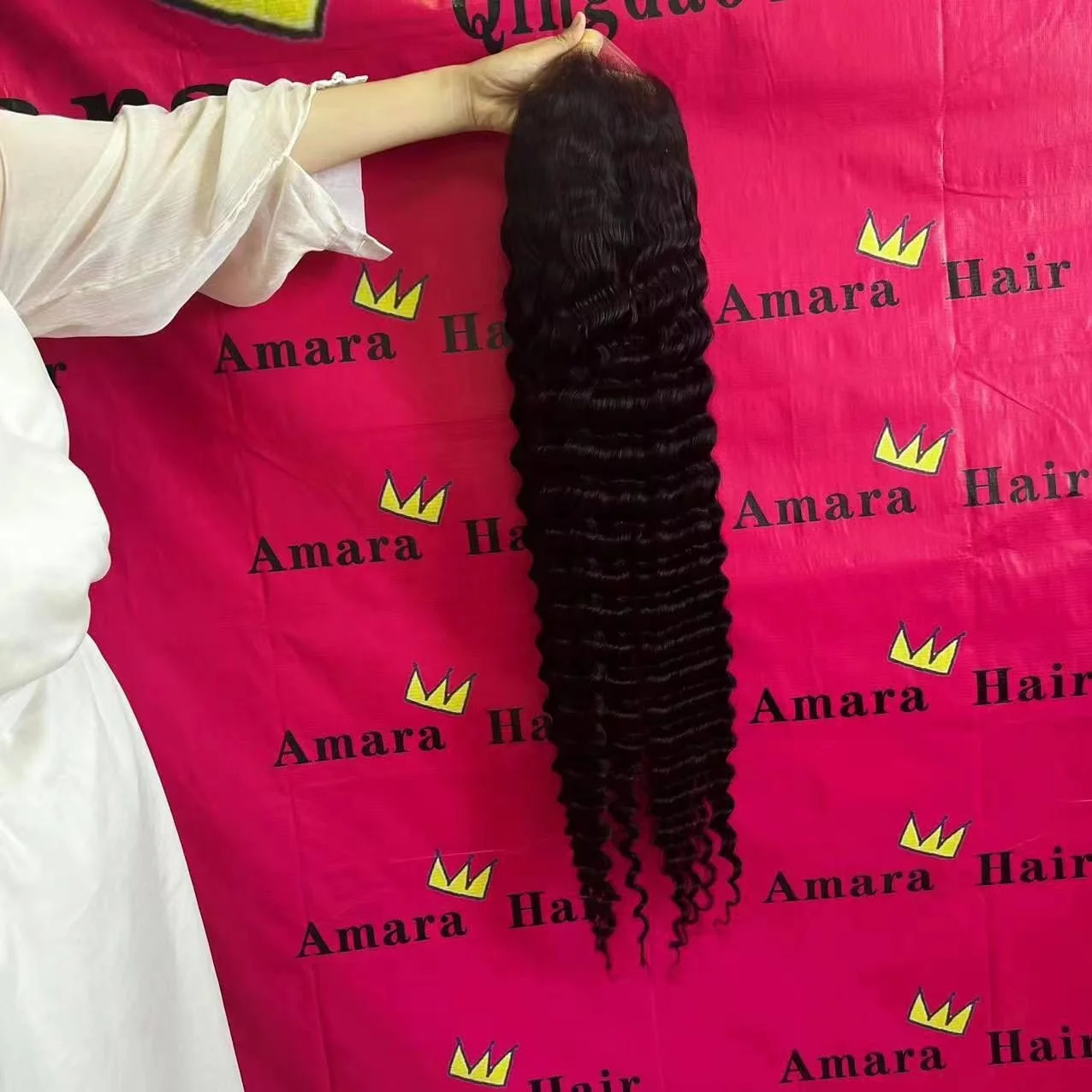 Красота Amara оптовая цена 13x4 фронтальные парики из натуральных индийских прямых волос 100%