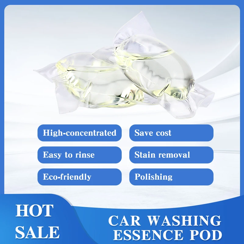 Auto Car Wash Soap Car Shampoo pod/car cleaning capsule