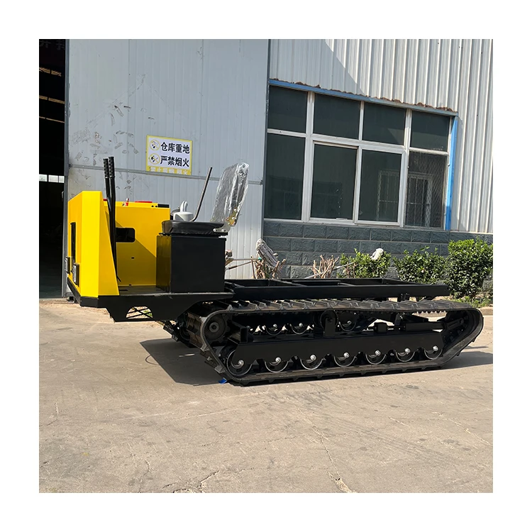 Durable multi-functional crawler dump truck, mining agricultural construction site common sharps!Load 3 ton  crawler mini dumper