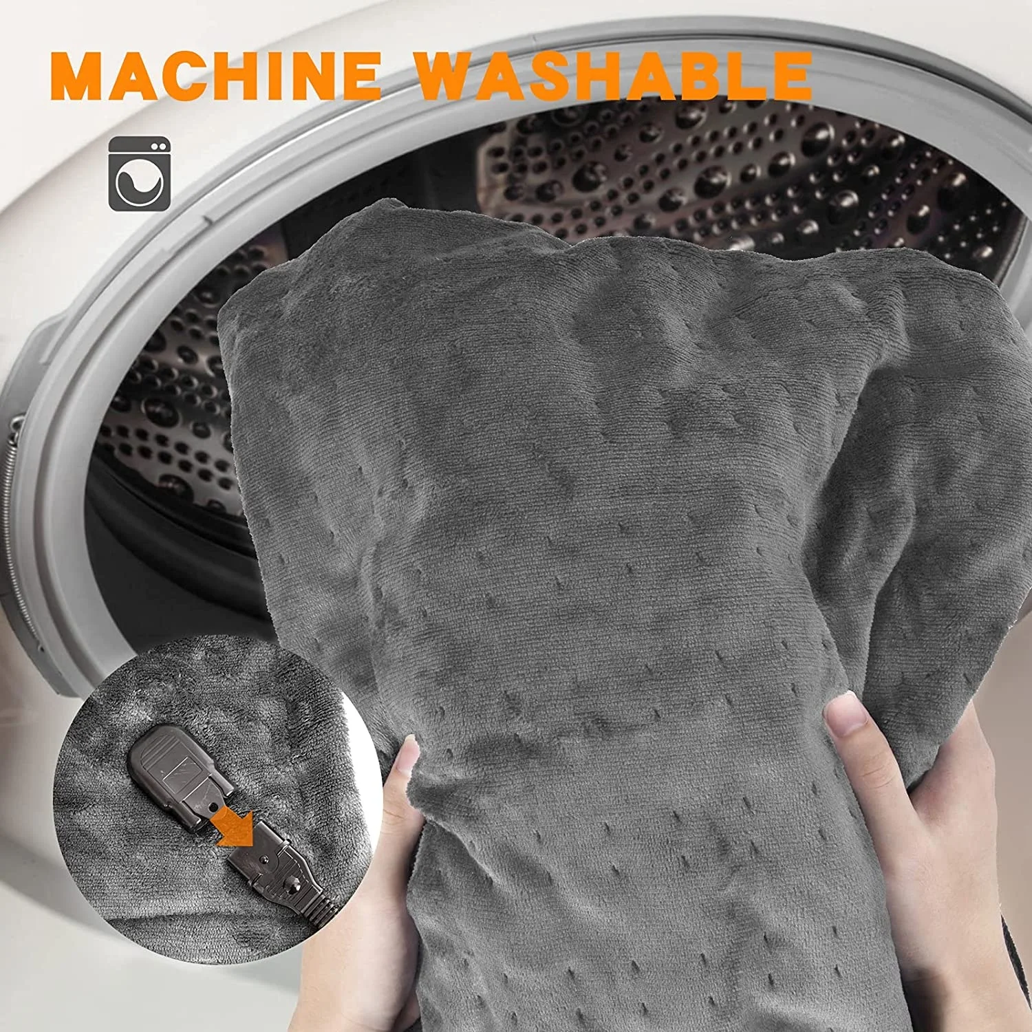 Hot Selling Soft Plush Washable USB Battery Electric Heated high quality low price 12V car electric blanket car thermal blanket