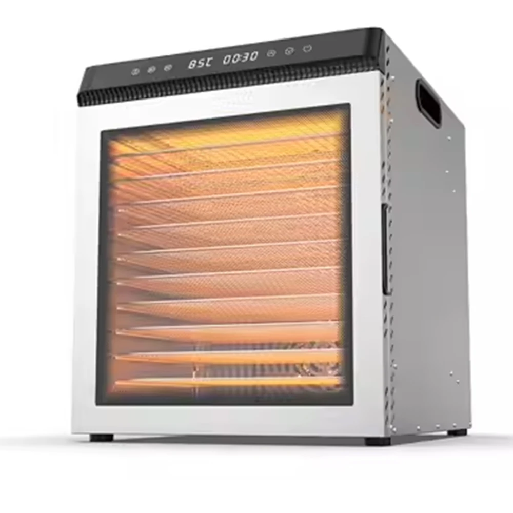 12 Layers Dehydration machine big Capacity home Food Fruit Veget Dehydrator Tobacco  spices silkworm rolls dryer machine