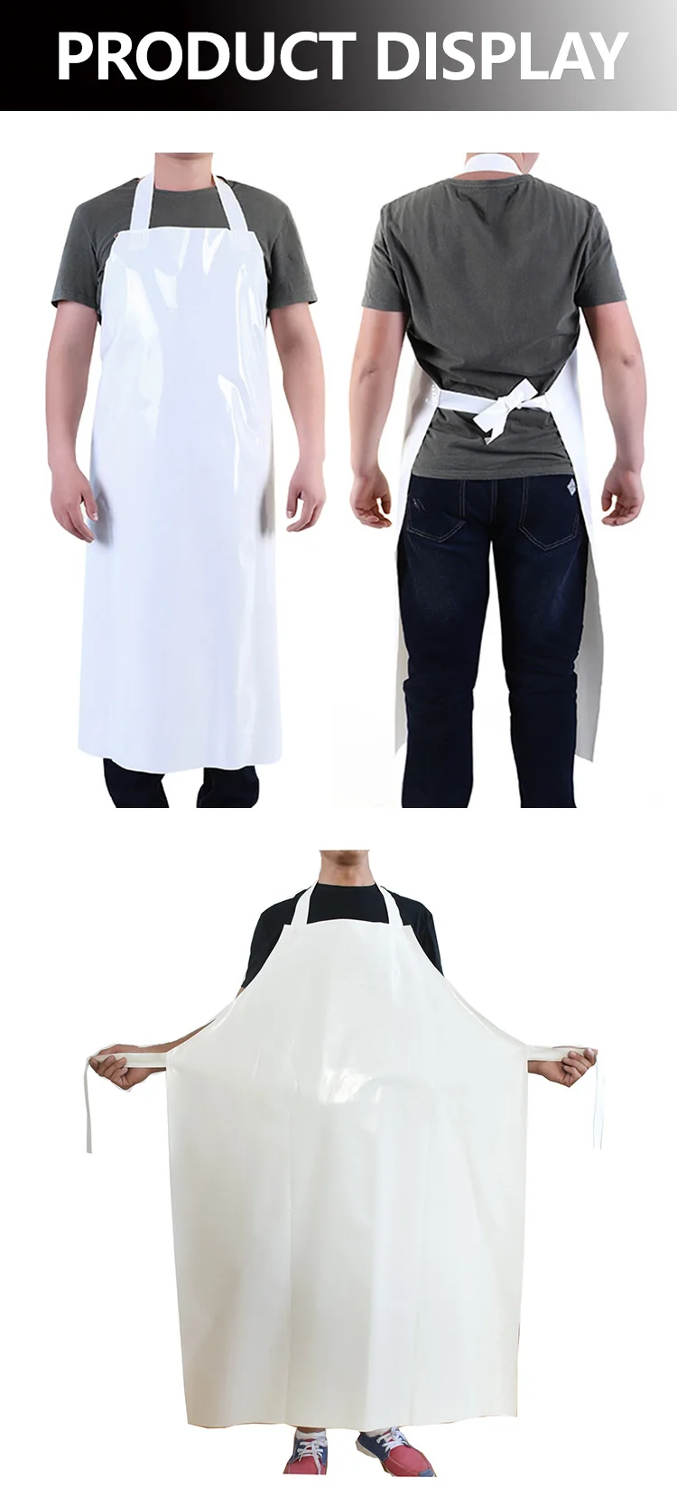 Custom 0.15mm 0.2mm 0.3mm Waterproof Oil Proof Temperature Resistant Thermoplastic Polyurethane TPU Aprons