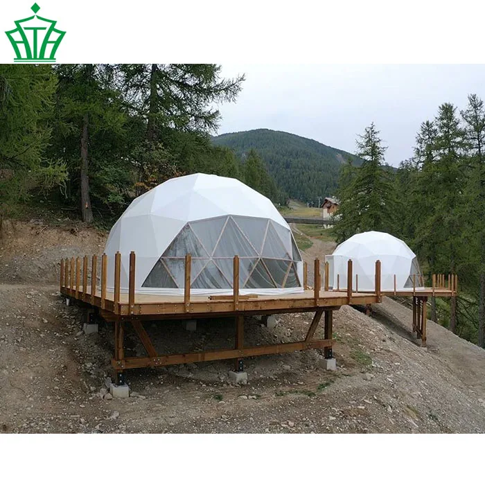 Заводская цена, роскошная геодезическая кемпинговая печь, купольная палатка для кемпинга на открытом воздухе