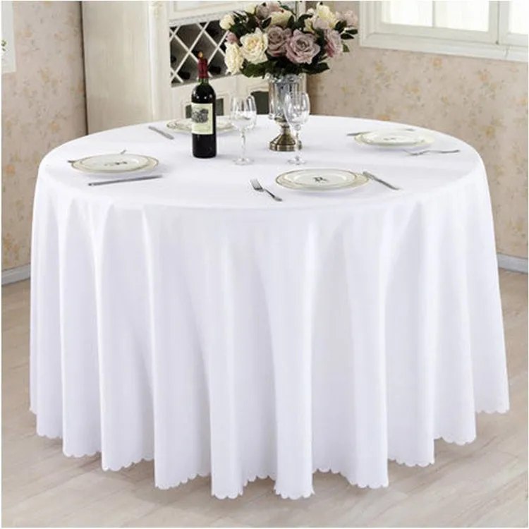 Luxury custom low price table cover printed logo polyester round table cover cloths