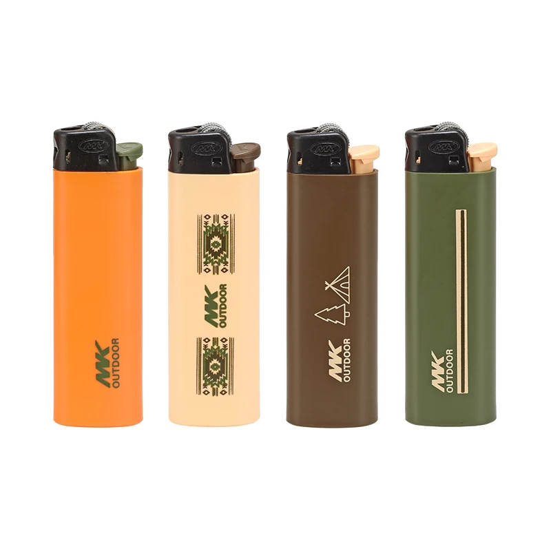 MK black ceiling down mini electronic windproof metal gun shape butane lighter flint stone lighter