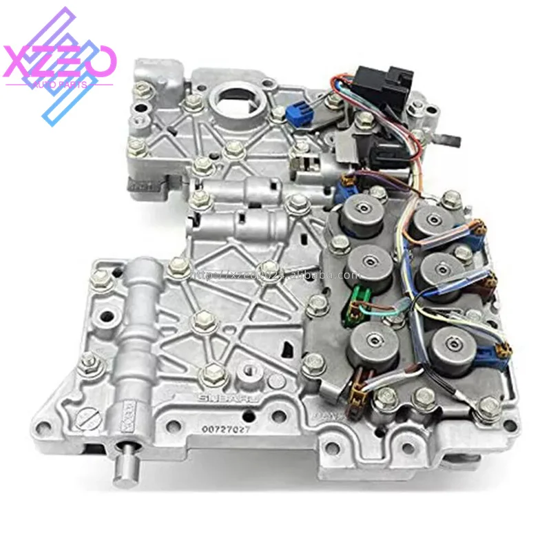 Auto parts 4EAT 4HTE Transmission Valve Body With 7PCS Solenoids For Subaru Forester 31939-AA191