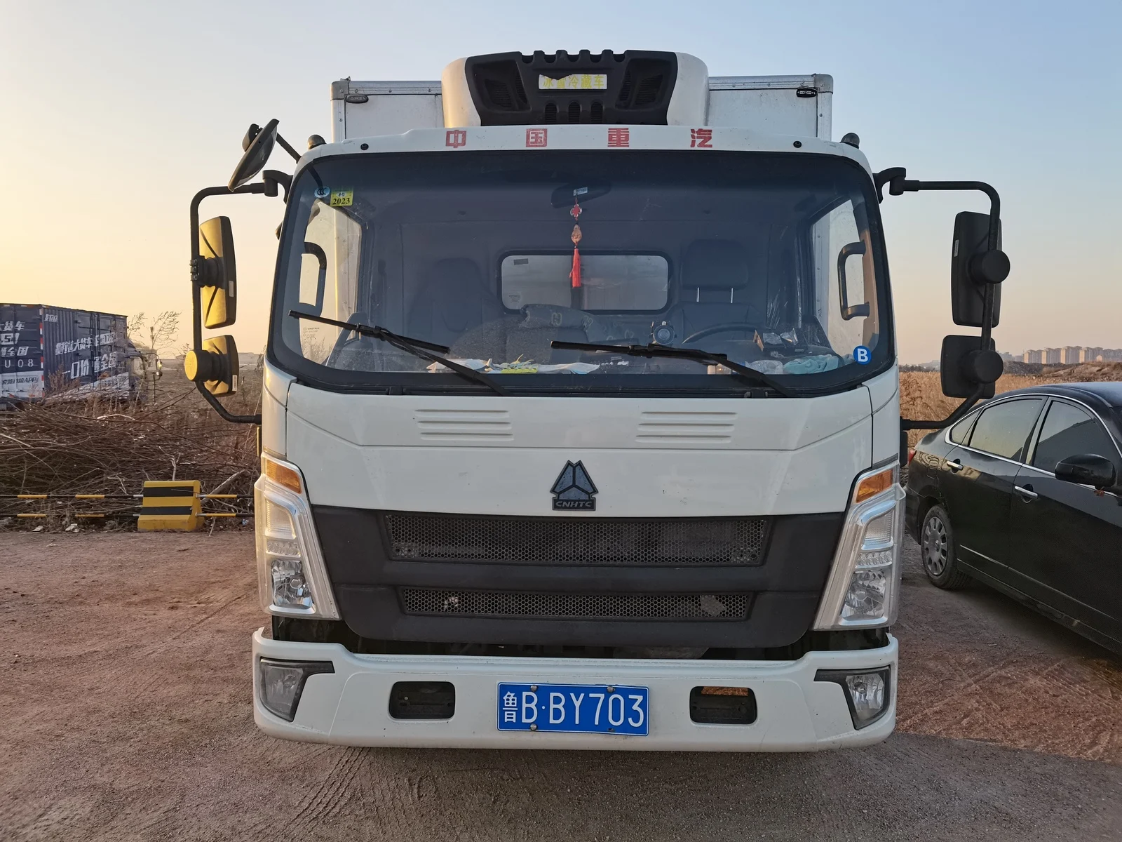 New HOWO Refrigerator Fridge Truck Food Storage Transport Sinotruk Sinotruck Light Truck Dump trucks
