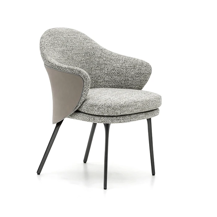 Modern Style Explosive Models Wooden Armchair for Living Room