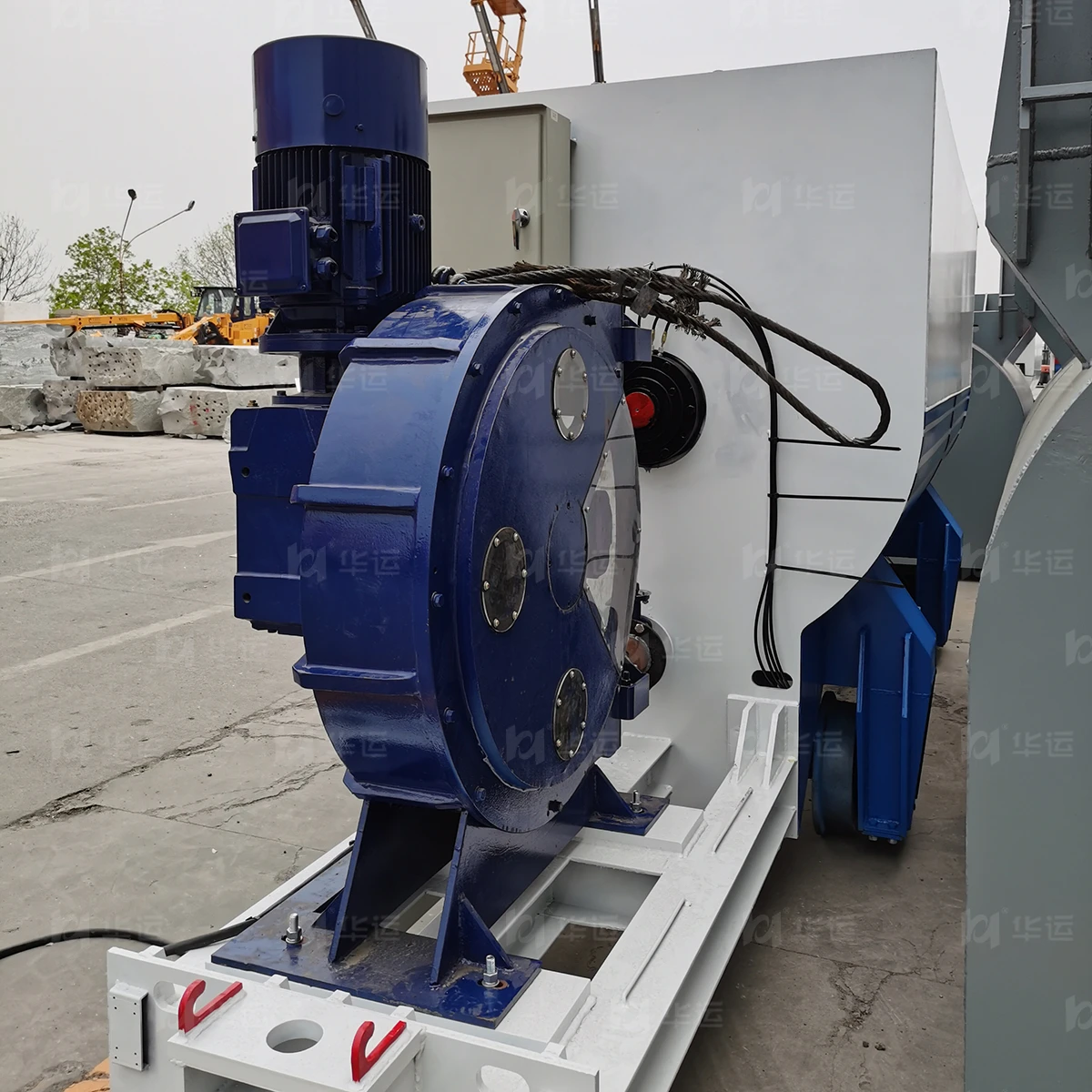 Heavy duty 1.6MPa peristaltic hose pumps for tunnel bore machines for some TBM project